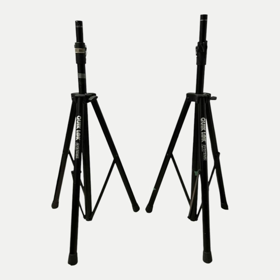 Quik Lok SP-180 BK Speaker Stands (Pair)