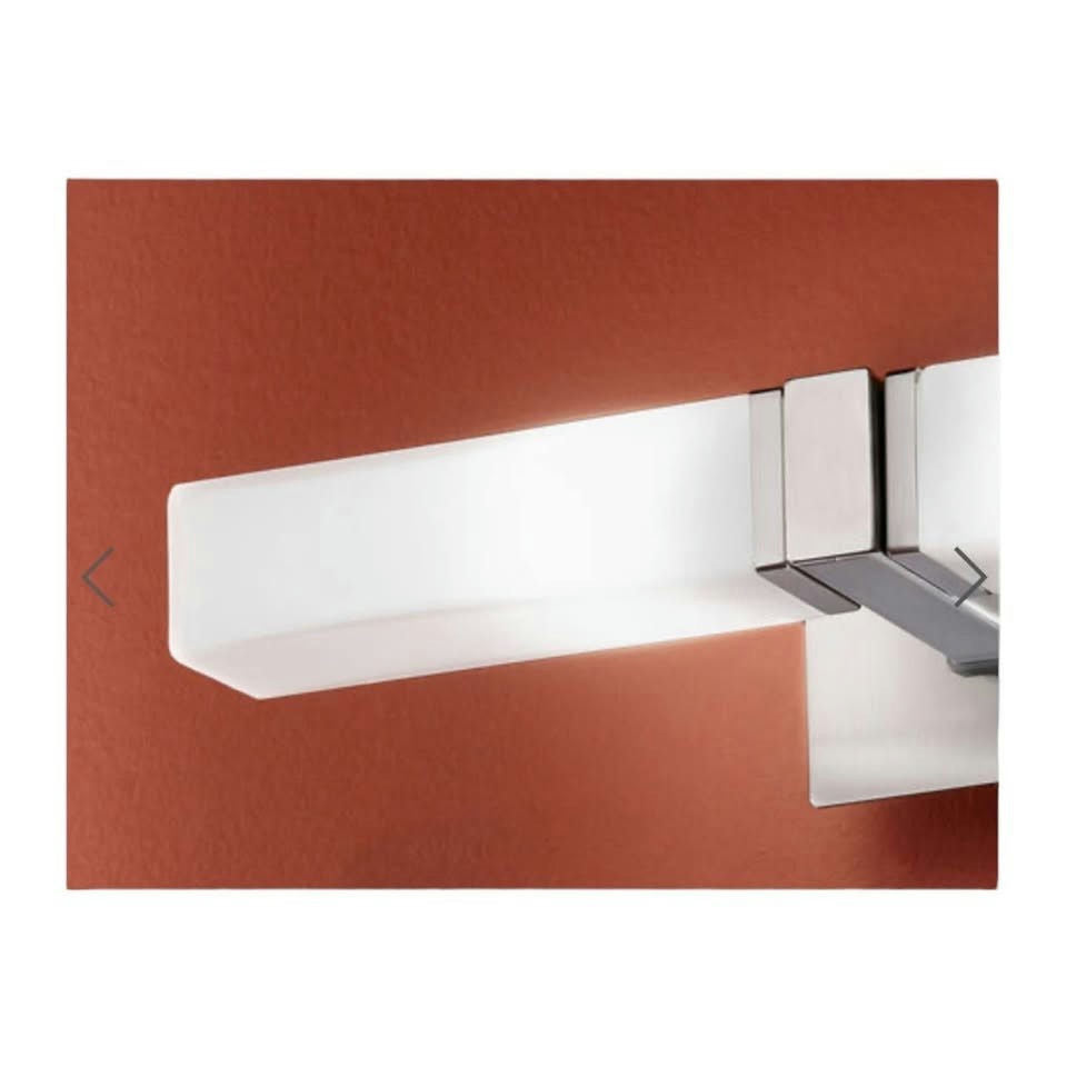 EGLO Palermo Bathroom Mirror Light – Modern Chrome Wall Fixture (IP44)