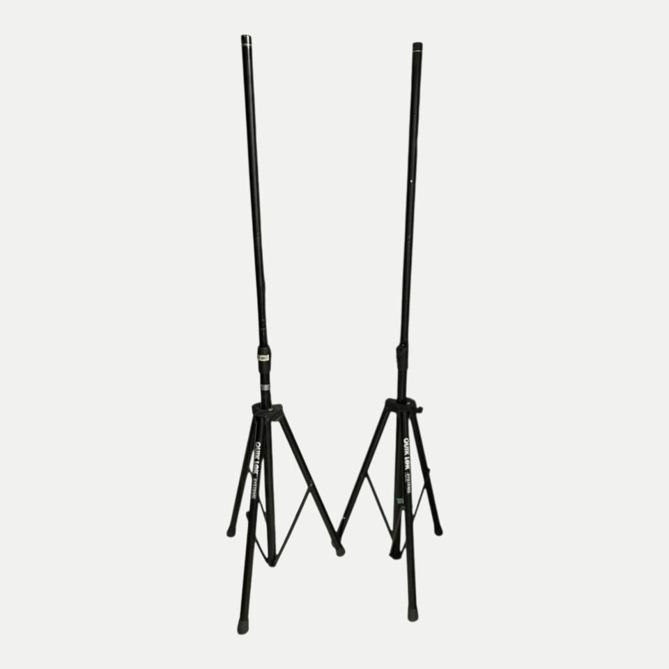Quik Lok SP-180 BK Speaker Stands (Pair)