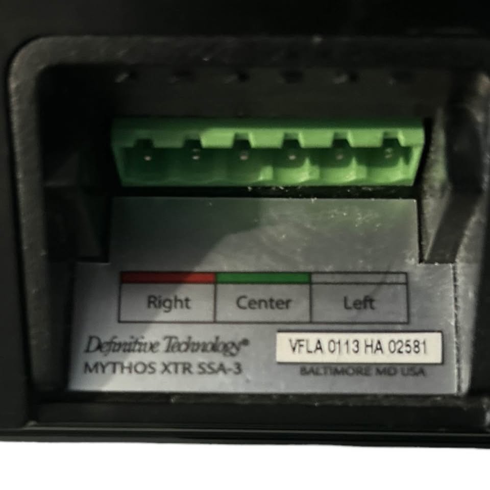 Definitive Technology Mythos XTR-SSA3 (Made in the USA)