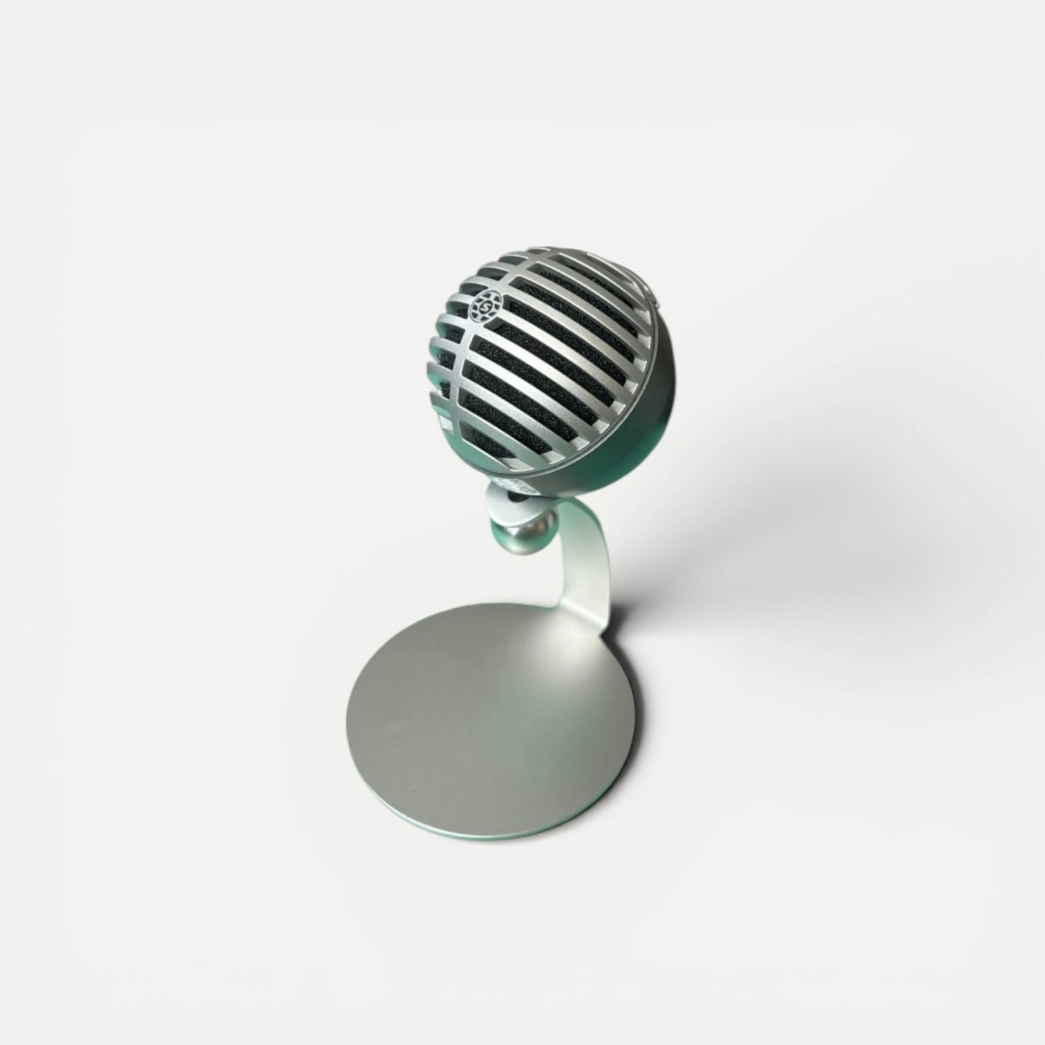SHURE MV5 Digital Condenser Microphone (Silver)