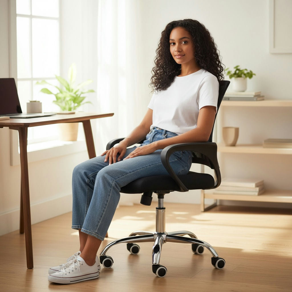 Hodedah HI-2007 Office Chair – Black