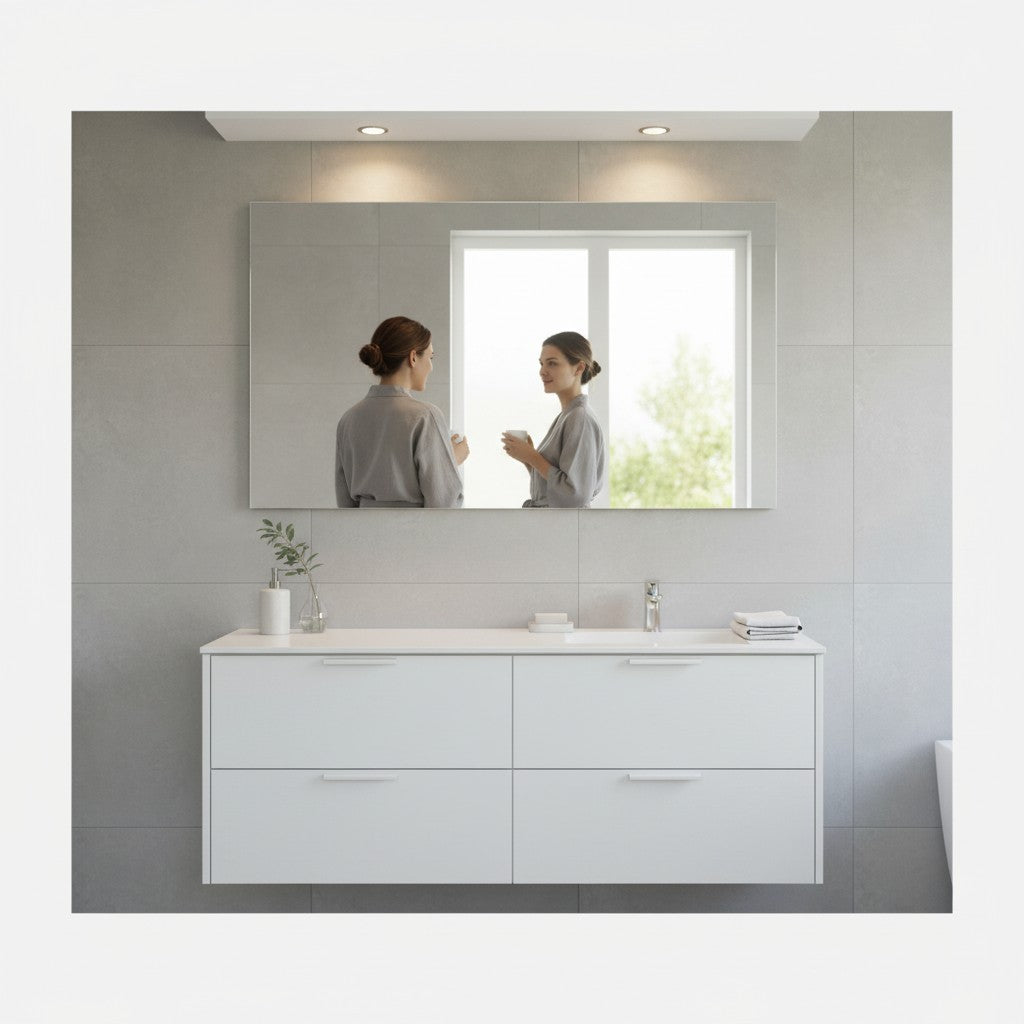 VENETO BATH 19" Frameless Mirror (MR 690-PW)
