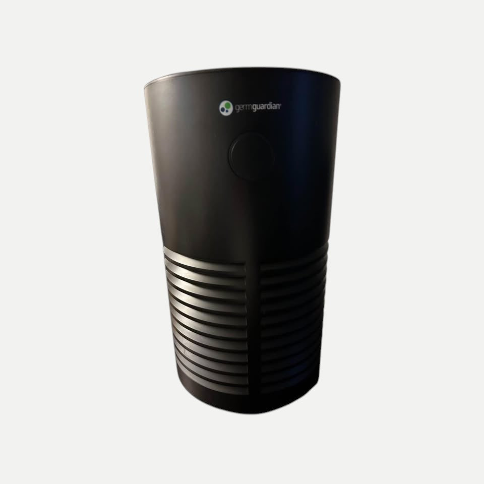 New |Germ Guardian AC4700BDLX Table Top Air Purifier with HEPA Filter - Black | Without packaging