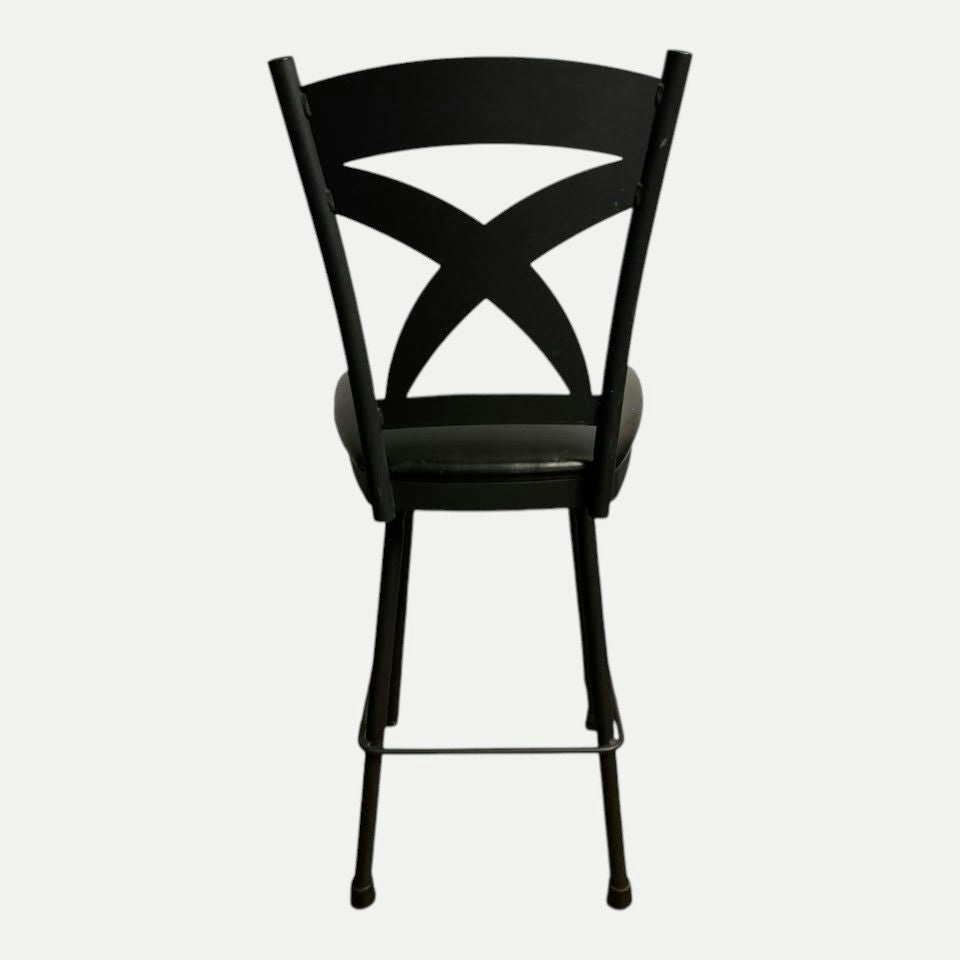 Amisco Swivel Counter Stools — Set of 4