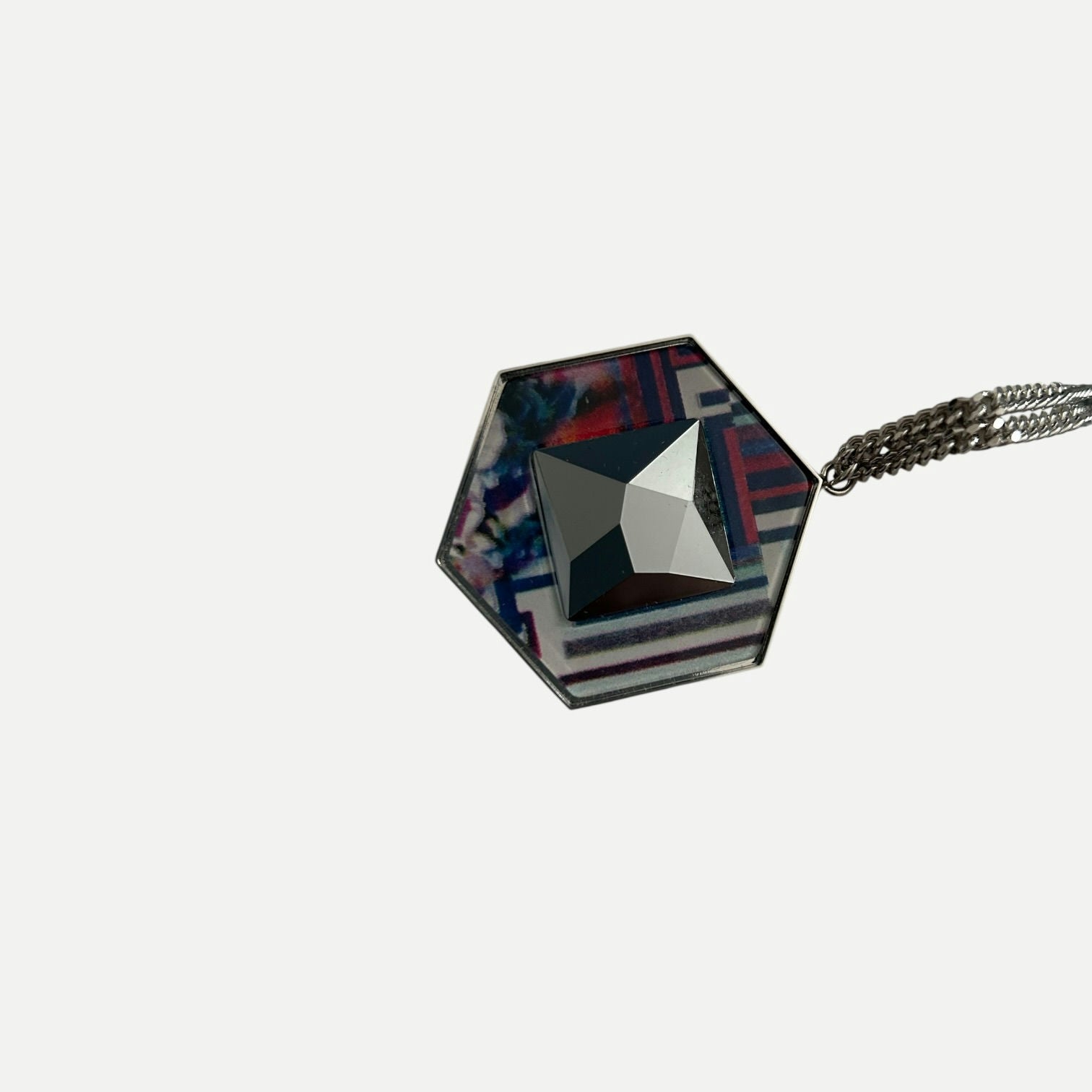 Atelier Swarovski by Martin Williamson Designer Pendant Necklace – Geometric Crystal Jewelry