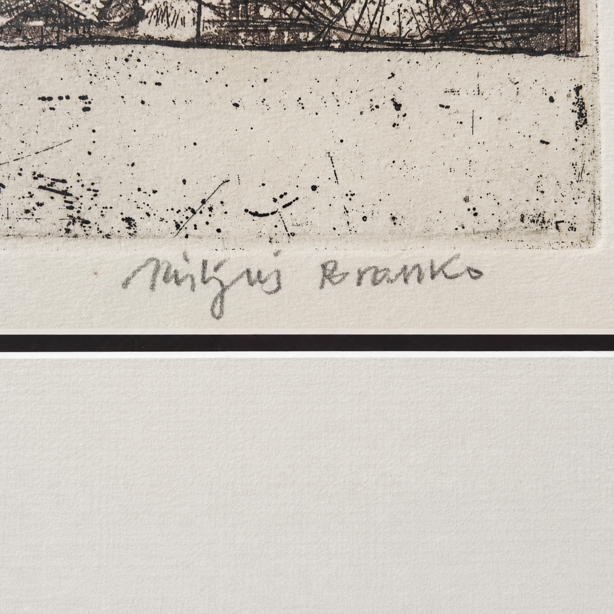 Etching “St. Jeronim”, 1959 — Rare Signed Artwork