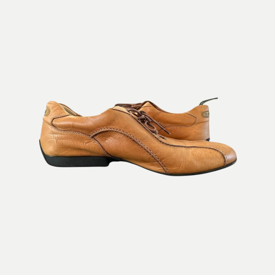 A.Testoni Men’s Leather Shoes – Made in Italy – Size 9 (Glover NR.8)
