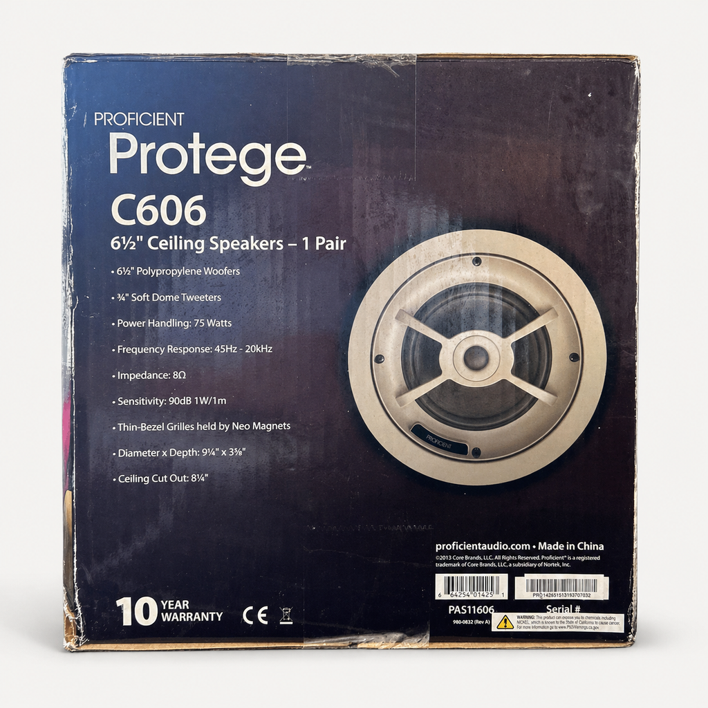 PROFICIENT Protege C606 6 1/2" Ceiling Speakers