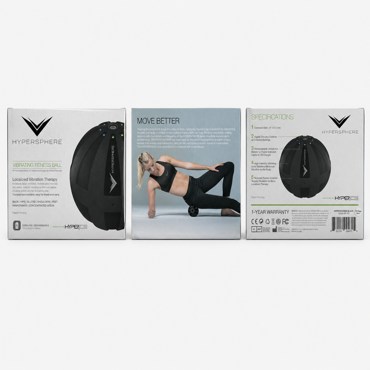 Hyperice Hypersphere – Vibrating Massage Ball