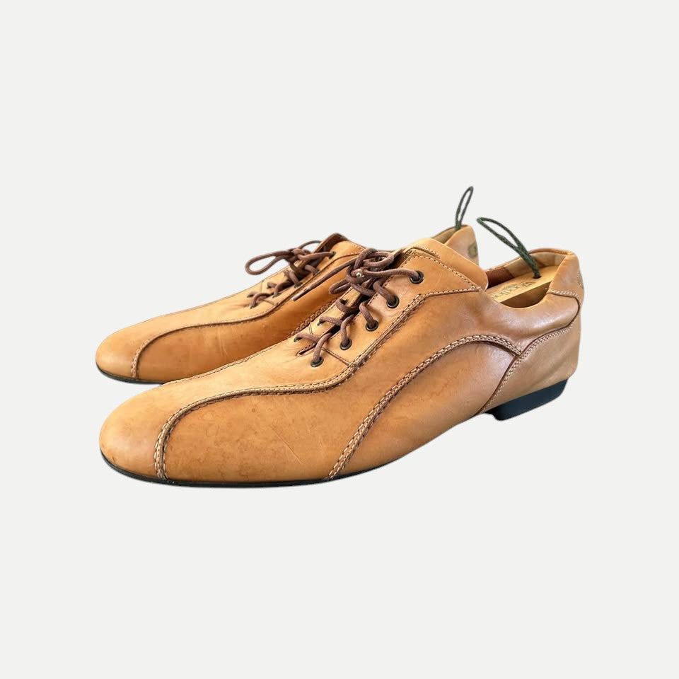 A.Testoni Men’s Leather Shoes – Made in Italy – Size 9 (Glover NR.8)