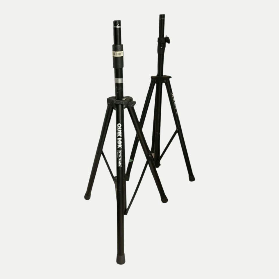 Quik Lok SP-180 BK Speaker Stands (Pair)