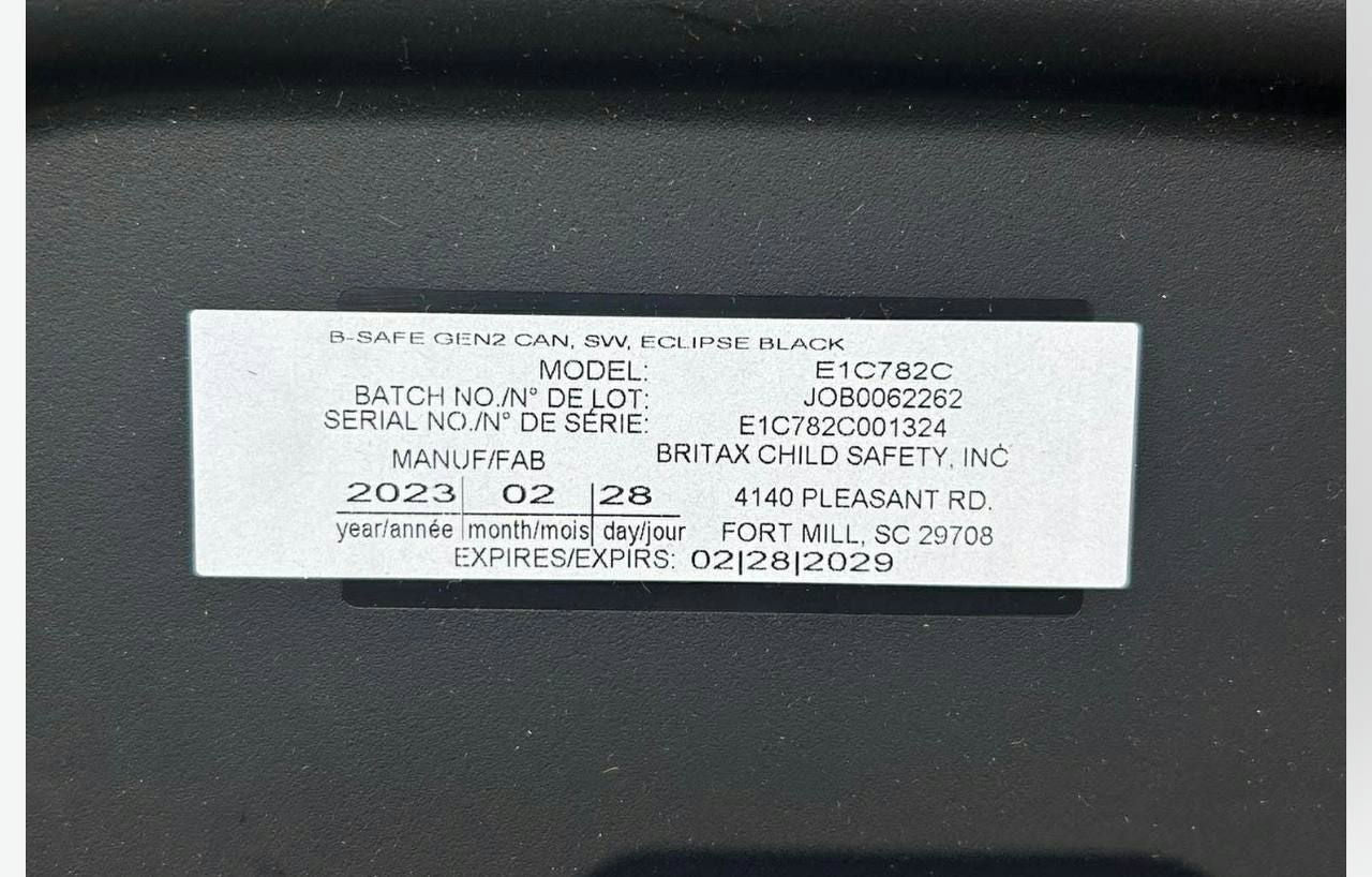 Britax B-Safe Gen2 Infant Car Seat
