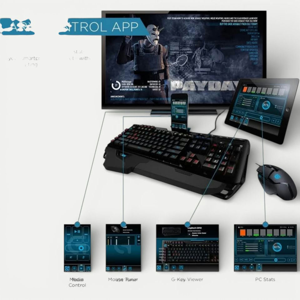 Logitech G910 Orion Spark RGB Mechanical Gaming Keyboard
