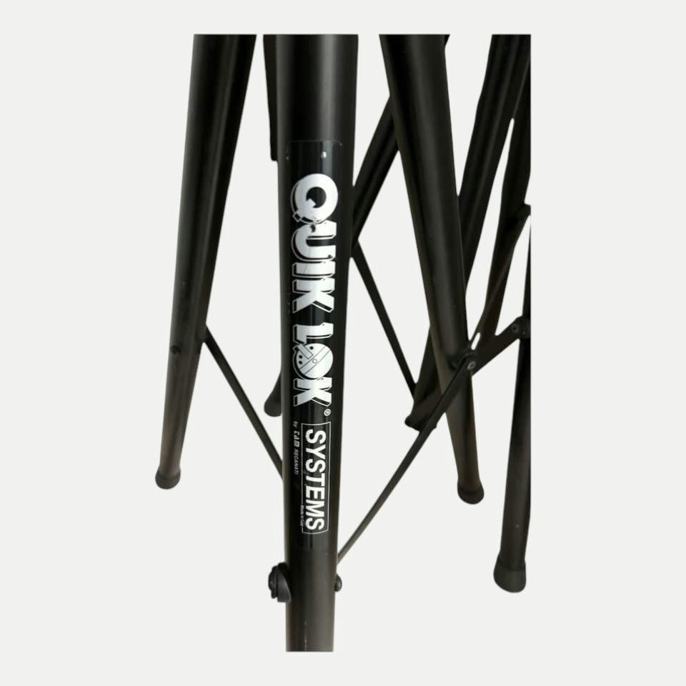 Quik Lok SP-180 BK Speaker Stands (Pair)
