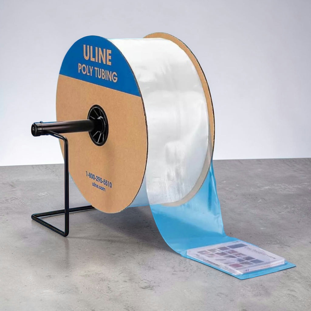 ULINE 2 Mil Poly Tubing Roll — 6" x 3,000'