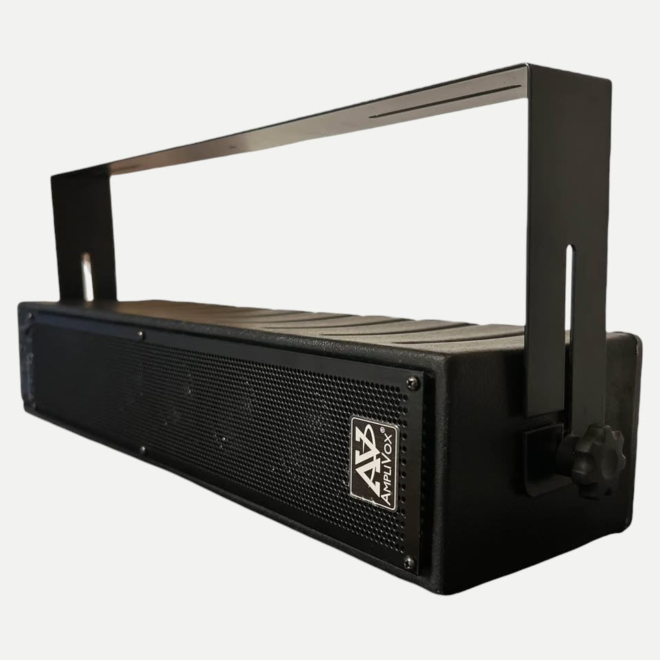 SW1234 - Rack Mount Line Array Soundbar Amplified PA Speaker with Wireless Mic