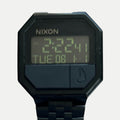 NIXON Re-Run Digital Watch, Black, Bracelet Damaged