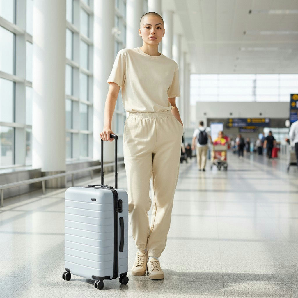 Away White Carry-On