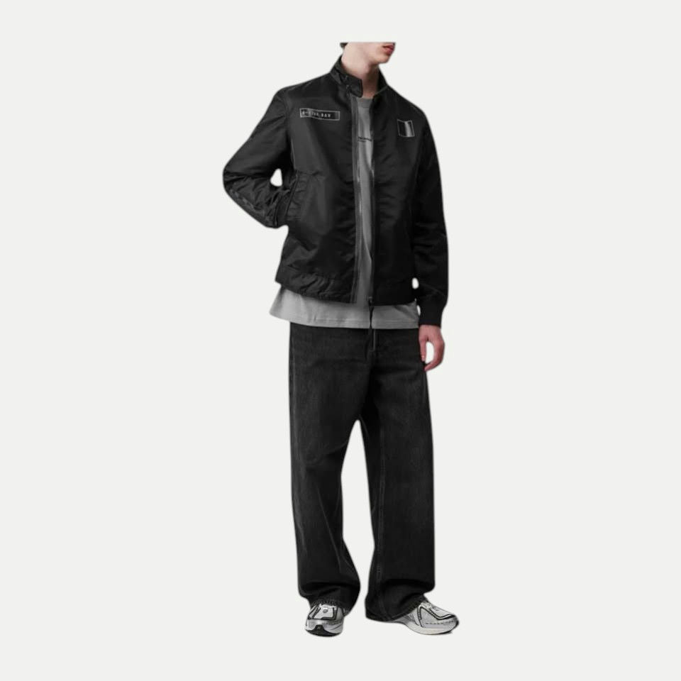 G-STAR RAW Harrington Jacket D22896-C143-6484, Dk Black, Size M
