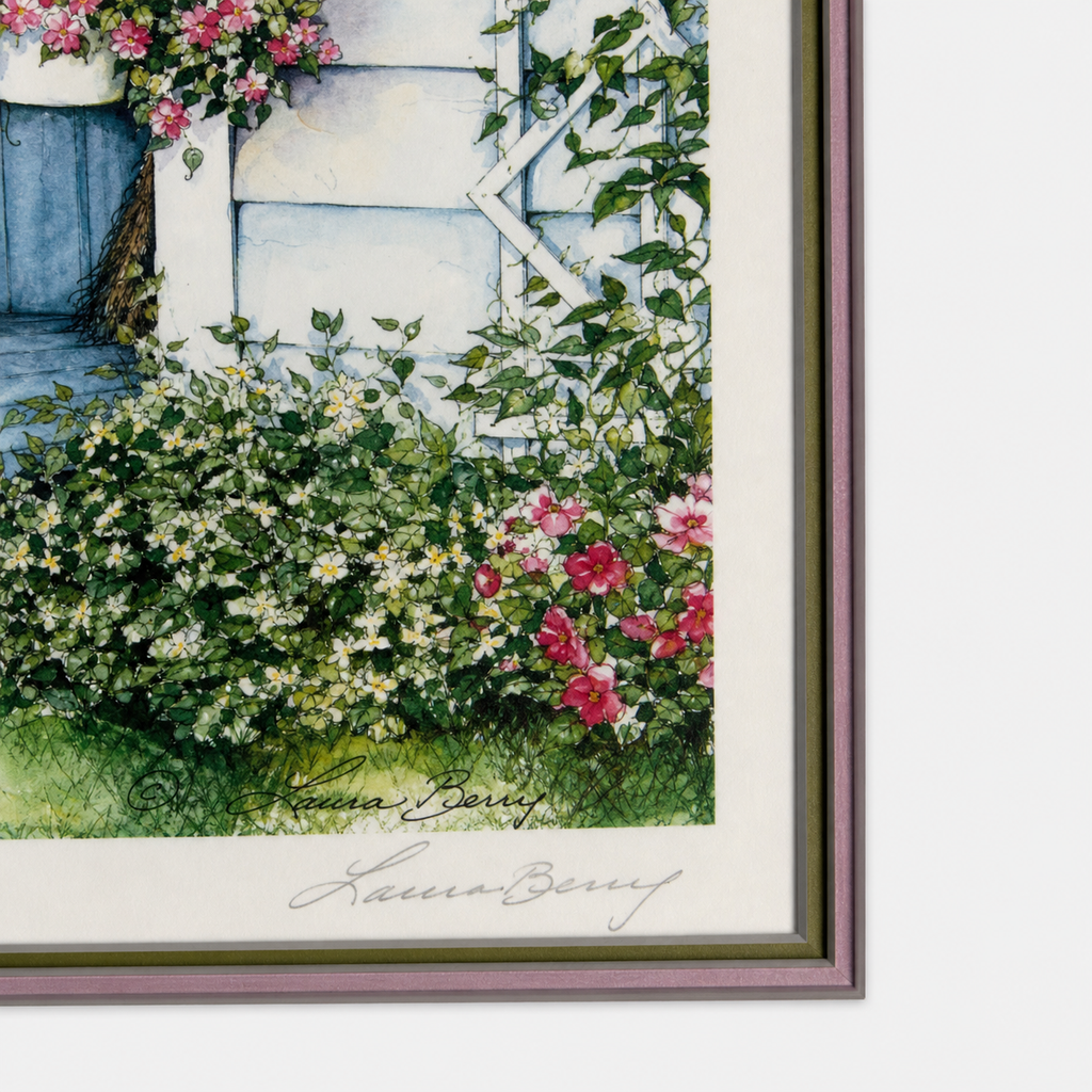 MOMENTS TO REMEMBER by LAURA BERRY ‘92 LIMITED EDITION PRINT; SIGNED, TITLED AND NUMBERED 401/750 WI