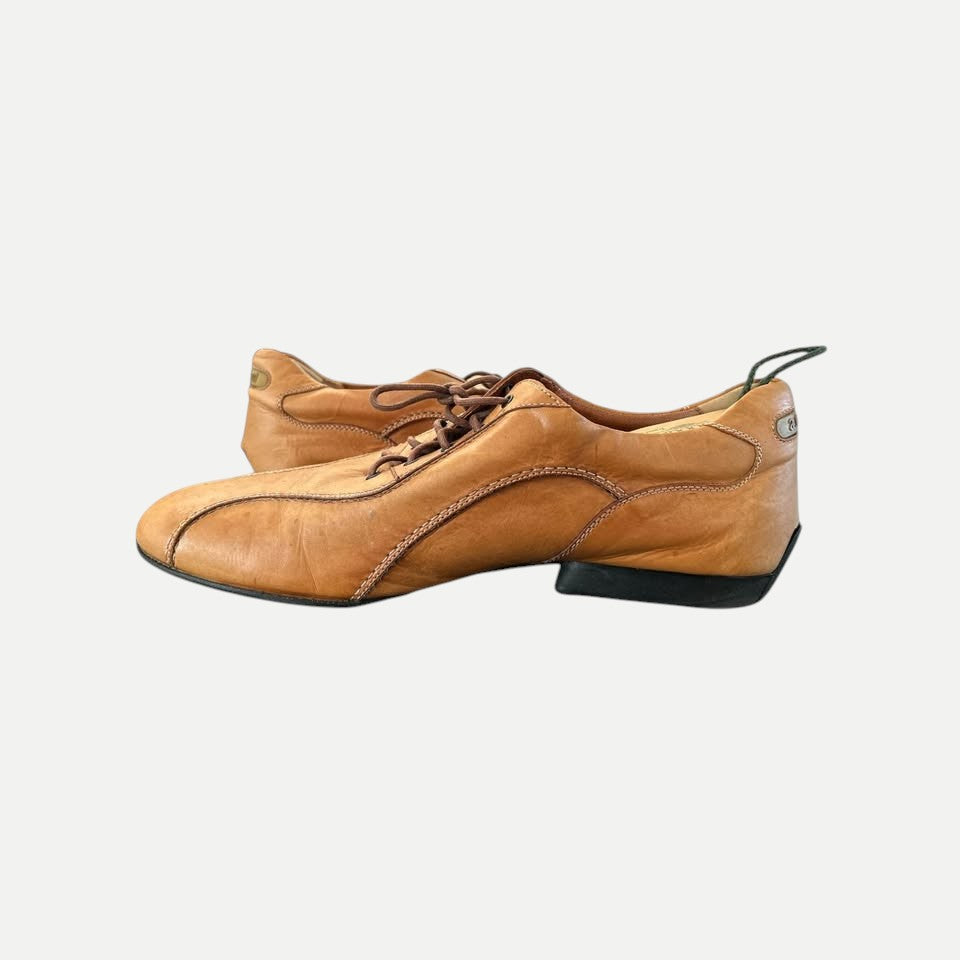 A.Testoni Men’s Leather Shoes – Made in Italy – Size 9 (Glover NR.8)