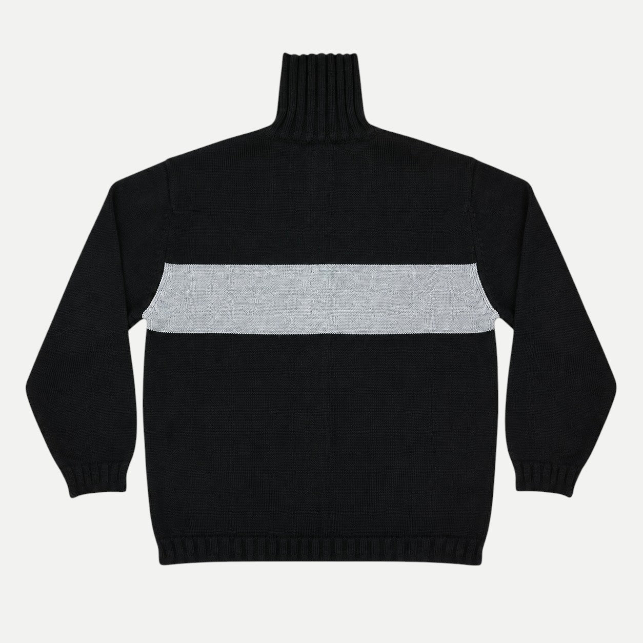 St Michael Marks & Spencer Merino Wool Black Crewneck Pullover Sweater Size M Made The U.K.
