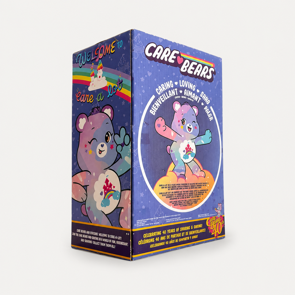 Care Bears A Lot Bear 40th Anniversary Plush Special Collector's Edition SHIMMER