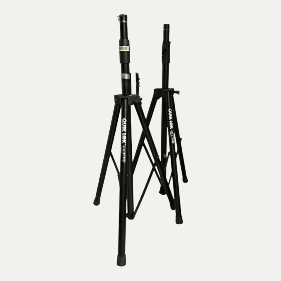 Quik Lok SP-180 BK Speaker Stands (Pair)