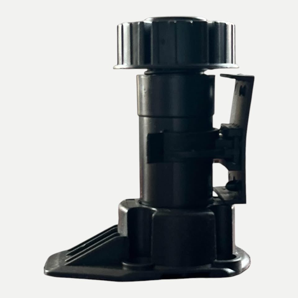 Berta Cabinet Leveler Legs-330 lb Capacity, Leg-Adjusts from 4"–5 1/10” 100-130 mm