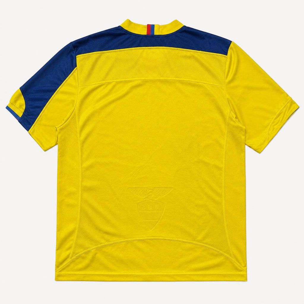 Ecuador Marathon Soccer Jersey Yellow National Team Size XL