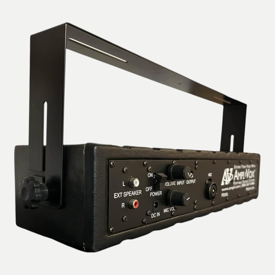 SW1234 - Rack Mount Line Array Soundbar Amplified PA Speaker with Wireless Mic