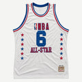 Mitchell & Ness Hardwood Classics NBA All-Star #6 Julius Erving 1977-78 Jersey Size 54