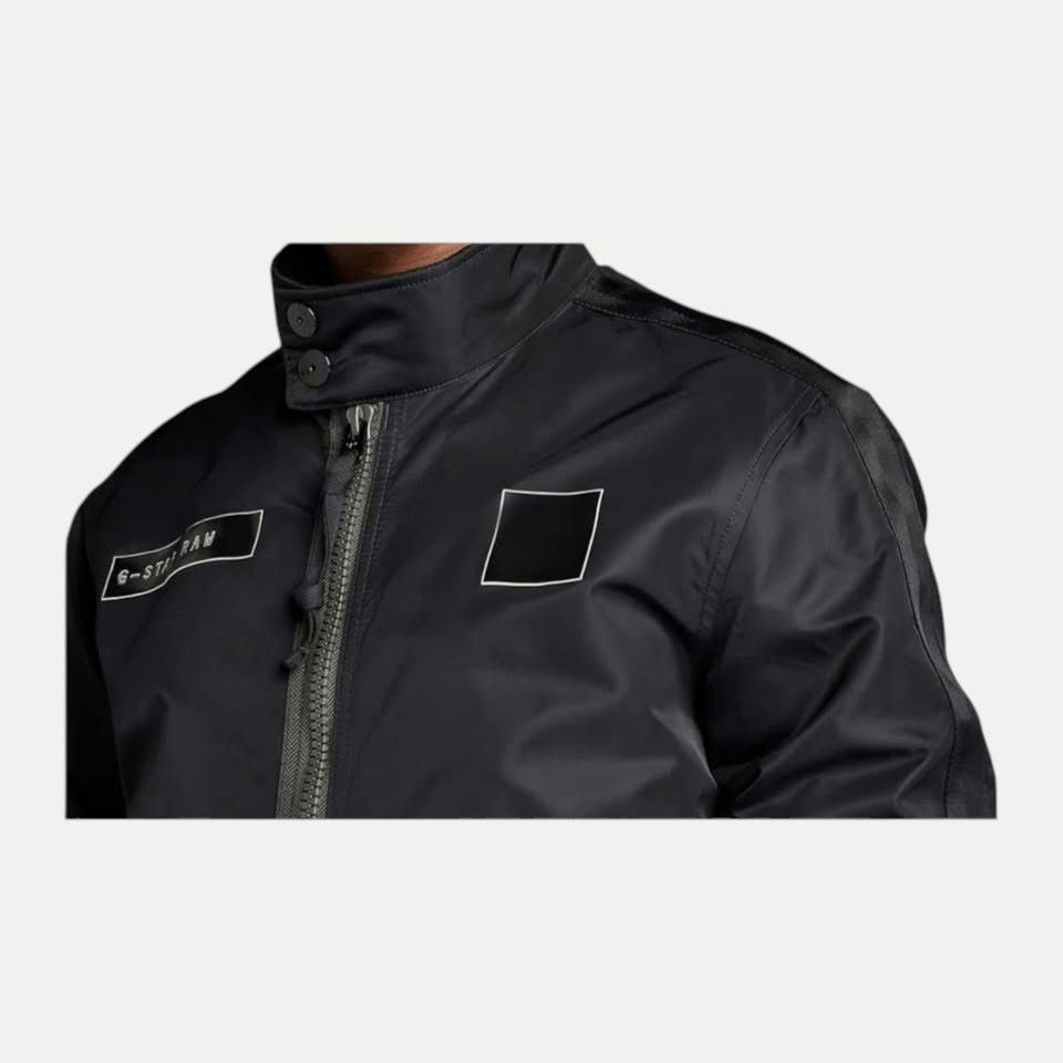 G-STAR RAW Harrington Jacket D22896-C143-6484, Dk Black, Size M