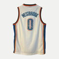 Vintage Adidas NBA Oklahoma City Thunder Russell Westbrook #0 Jersey Size M