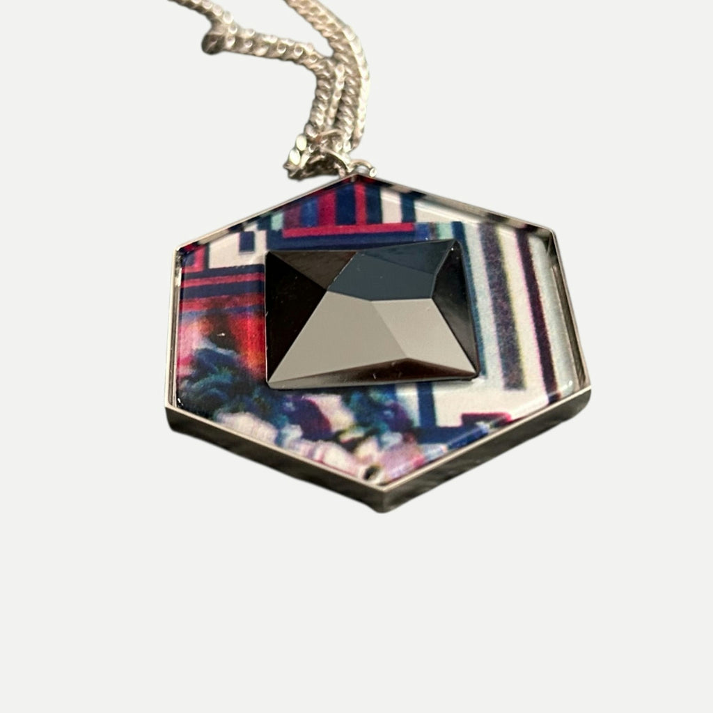 Atelier Swarovski by Martin Williamson Designer Pendant Necklace – Geometric Crystal Jewelry