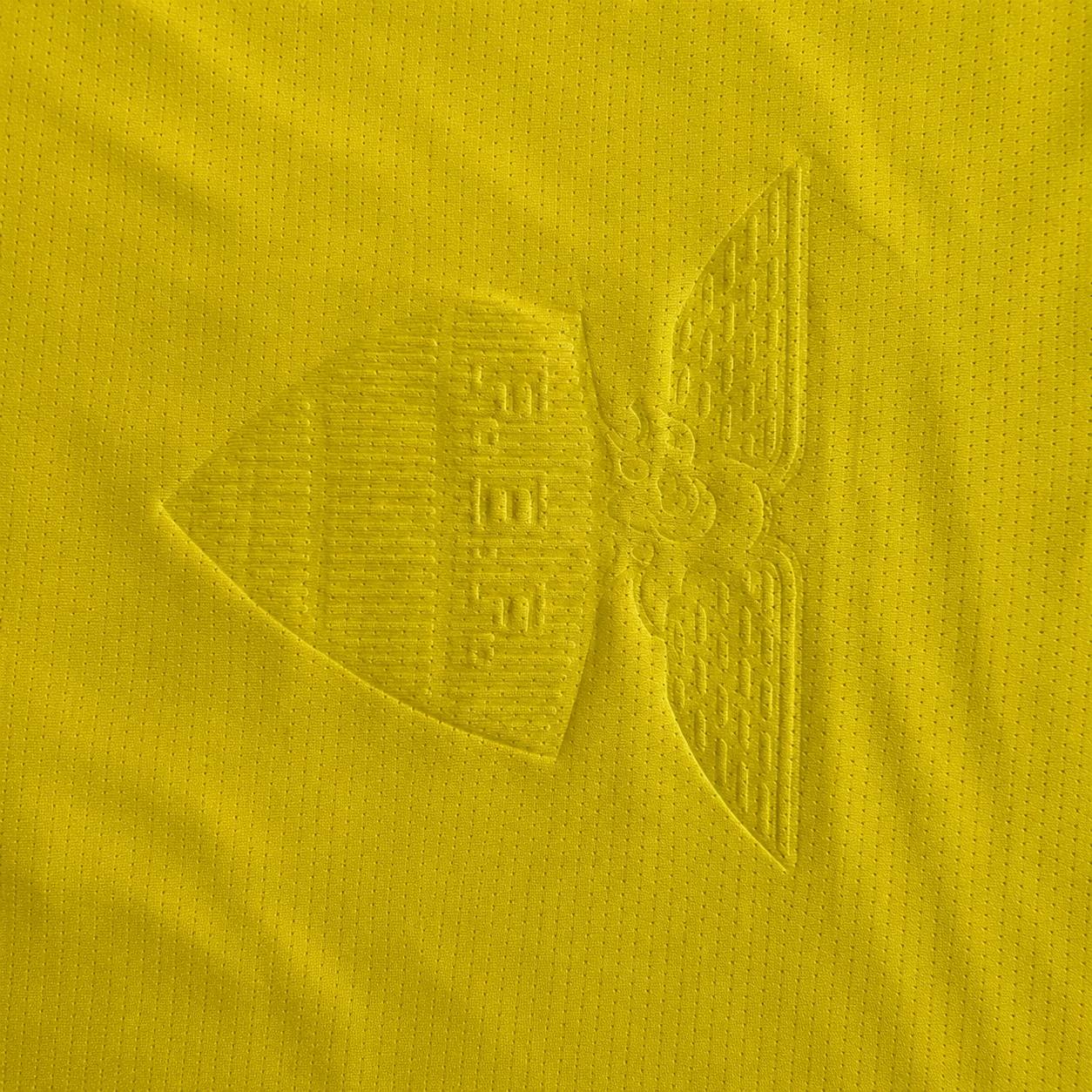 Ecuador Marathon Soccer Jersey Yellow National Team Size XL