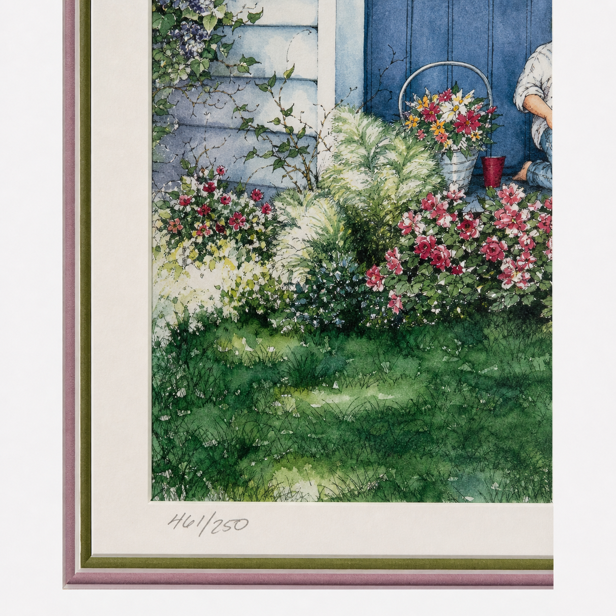 MOMENTS TO REMEMBER by LAURA BERRY ‘92 LIMITED EDITION PRINT; SIGNED, TITLED AND NUMBERED 401/750 WI