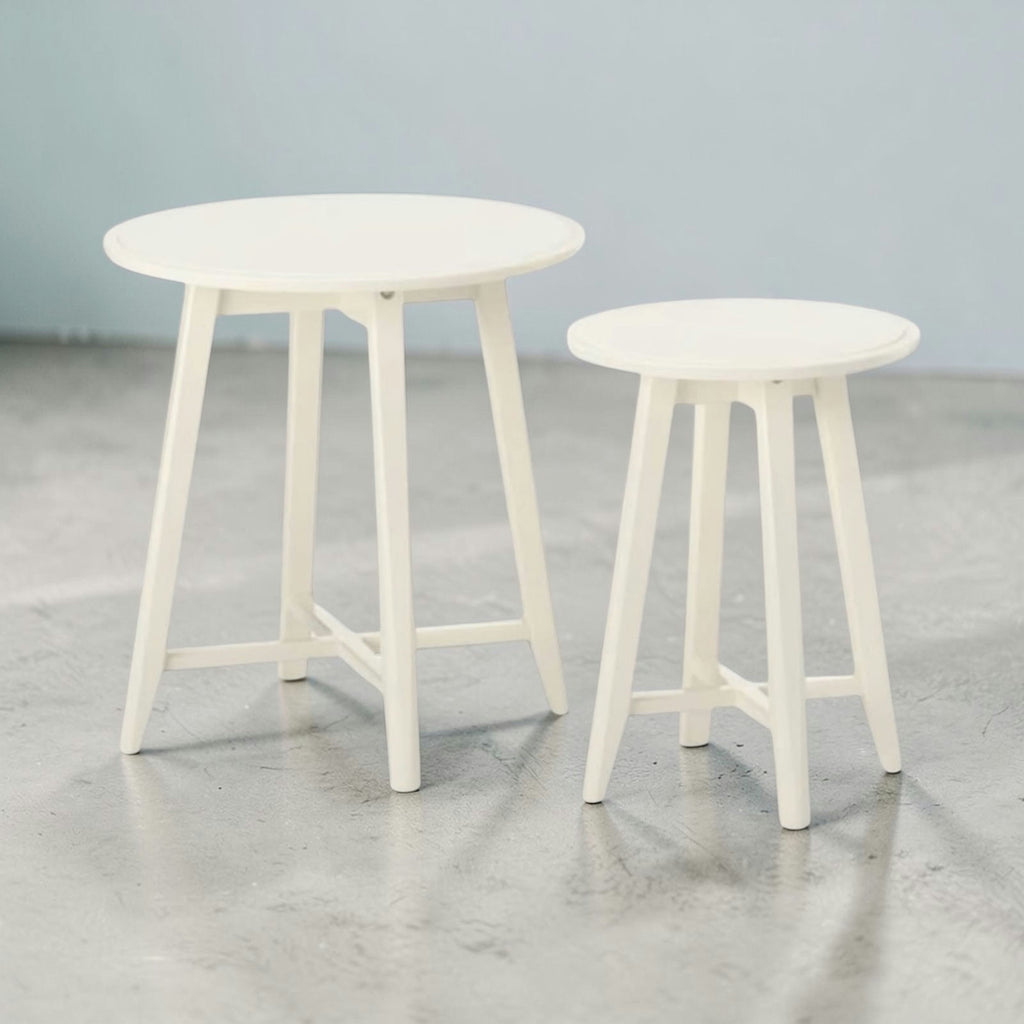IKEA KRAGSTA Nesting Tables – Set of 2 (White)