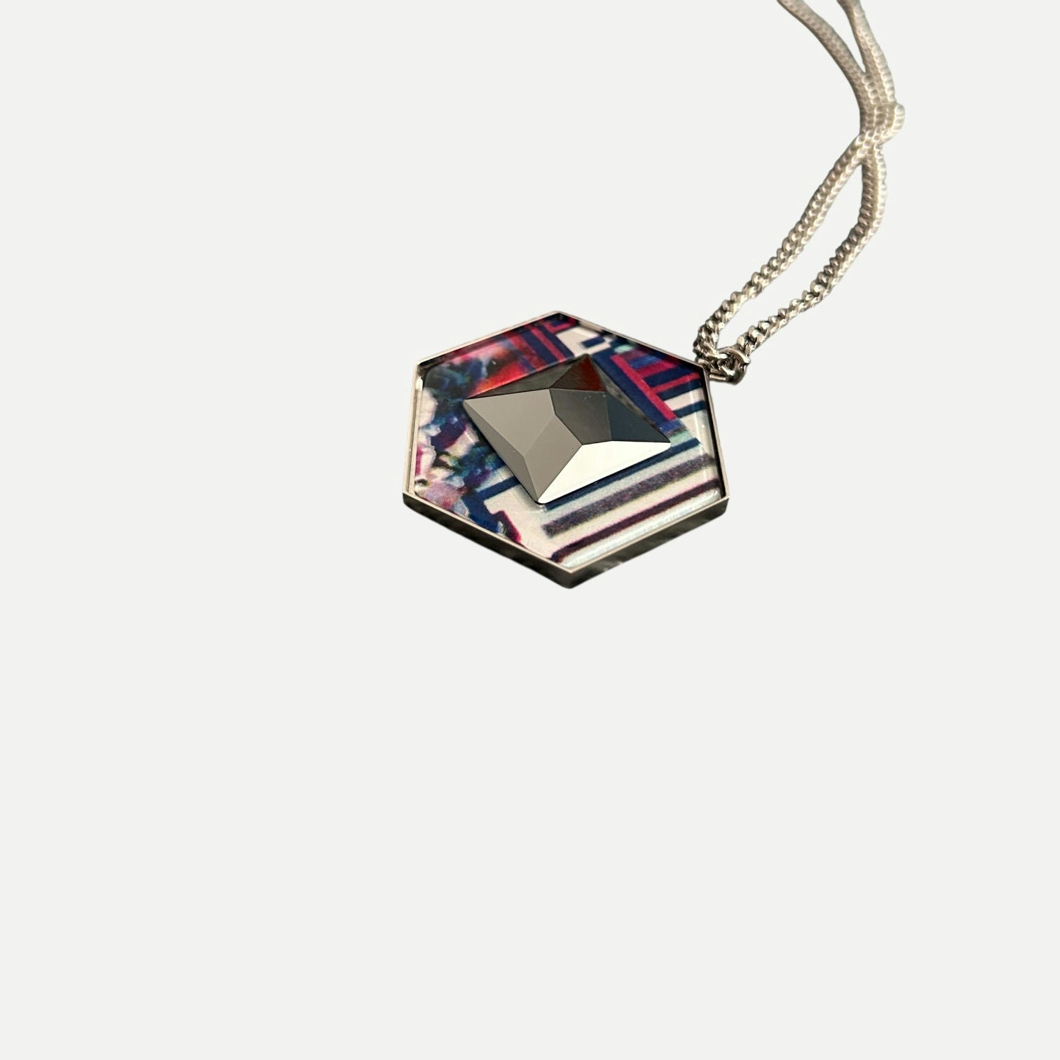 Atelier Swarovski by Martin Williamson Designer Pendant Necklace – Geometric Crystal Jewelry