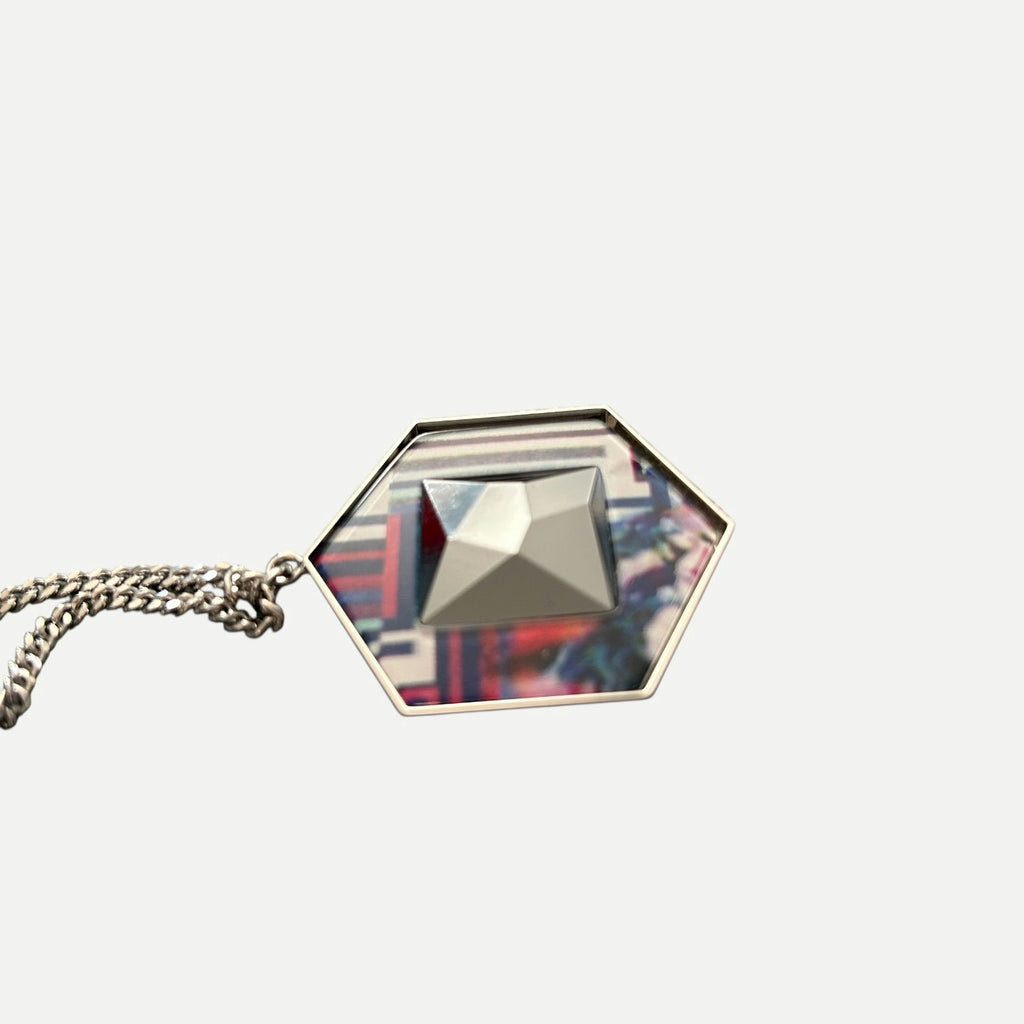 Atelier Swarovski by Martin Williamson Designer Pendant Necklace – Geometric Crystal Jewelry