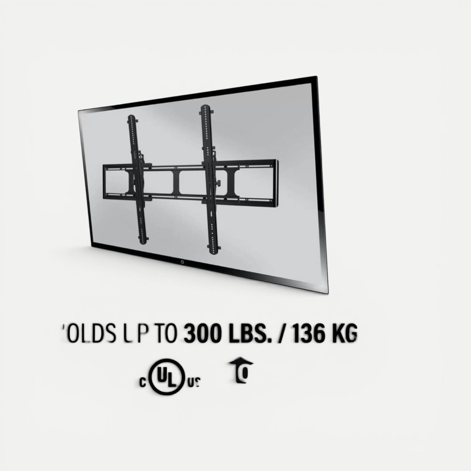 Sanus VXT7-B2 Premium XL Tilting TV Mount (40”–110”, up to 300 lbs)