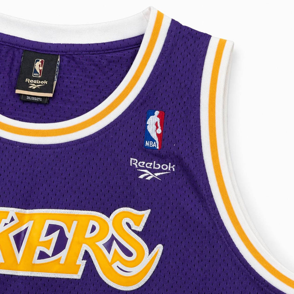 Reebok Hardwood Classics Los Angeles Lakers #32 Magic Johnson Jersey Size 2XL +2