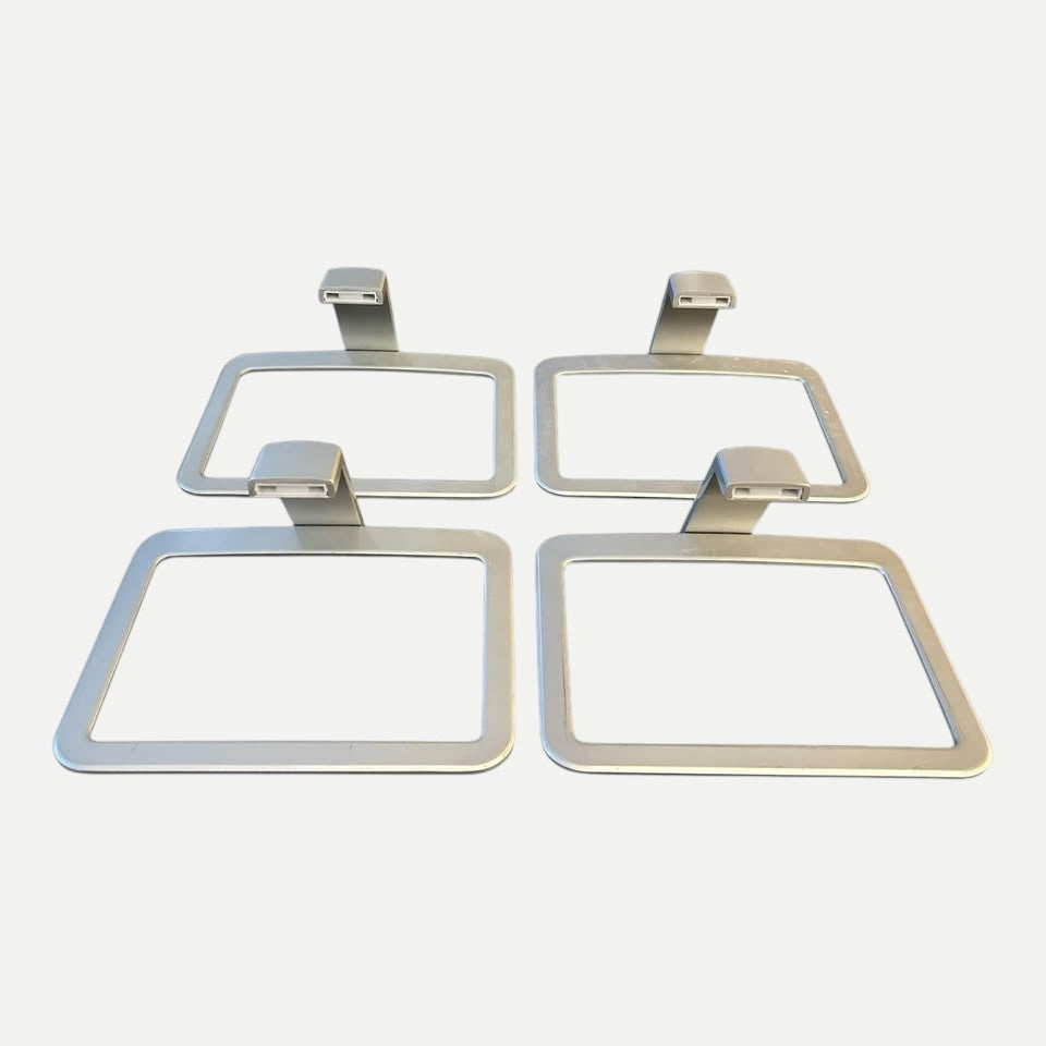 ALUMINUM MONITOR PEDESTAL STANDS