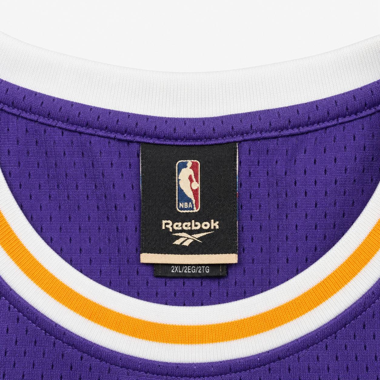 Reebok Hardwood Classics Los Angeles Lakers #32 Magic Johnson Jersey Size 2XL +2