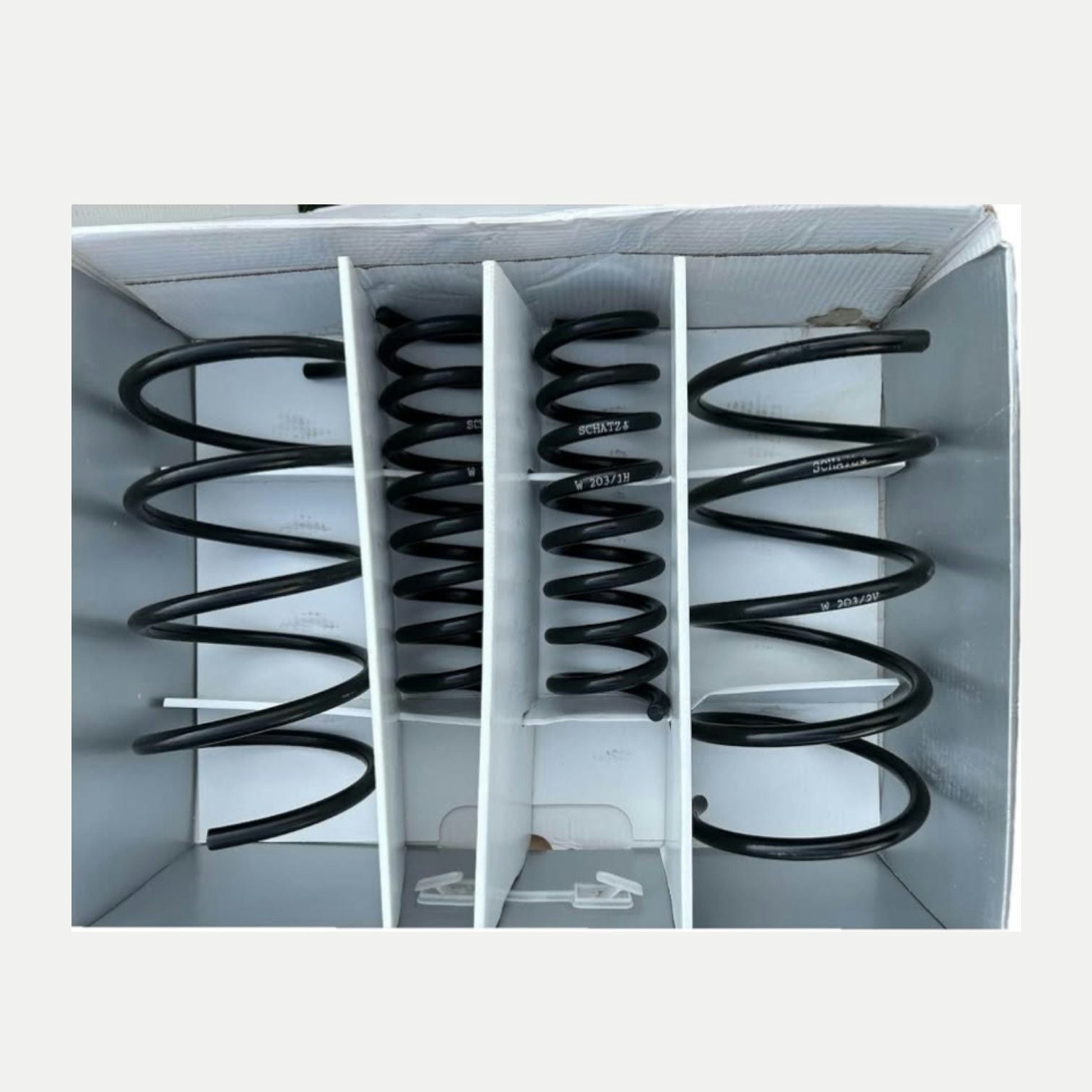 Schatz Lowering Springs Kit for Mercedes-Benz W203 – Performance Suspension Set (4 Springs)