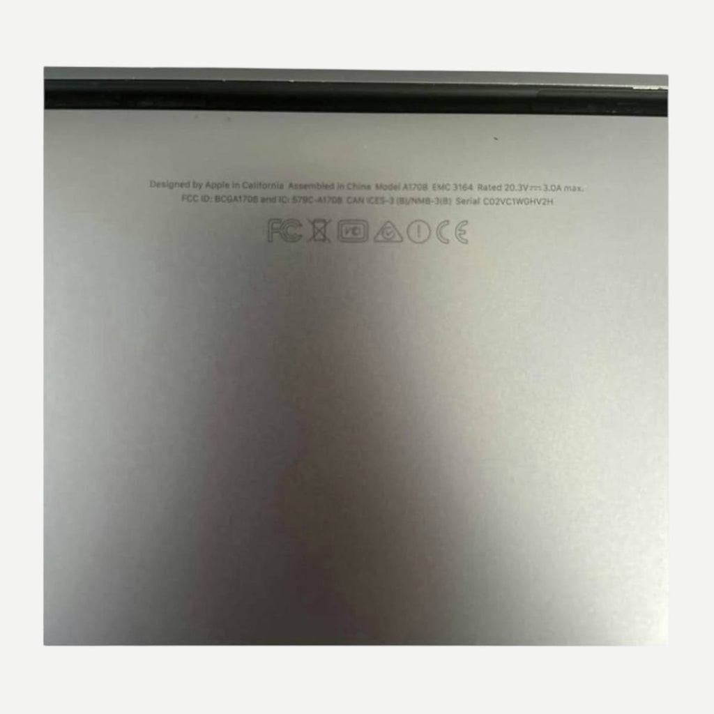 MacBook Pro 13” 2017 A1708 Intel i5 256GB SSD