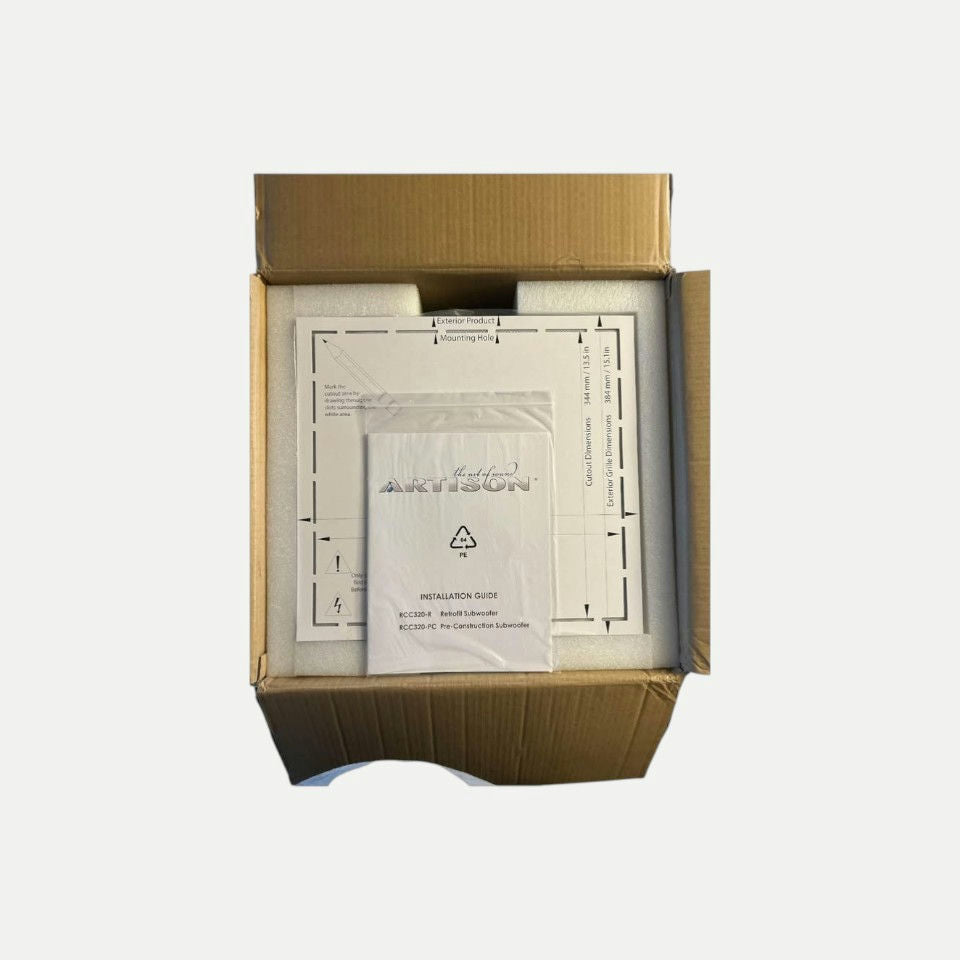Artison Retrofit Subwoofer Module Home Theater In Wall