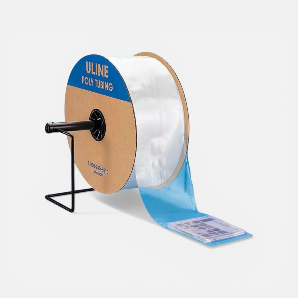 ULINE 2 Mil Poly Tubing Roll — 6" x 3,000'