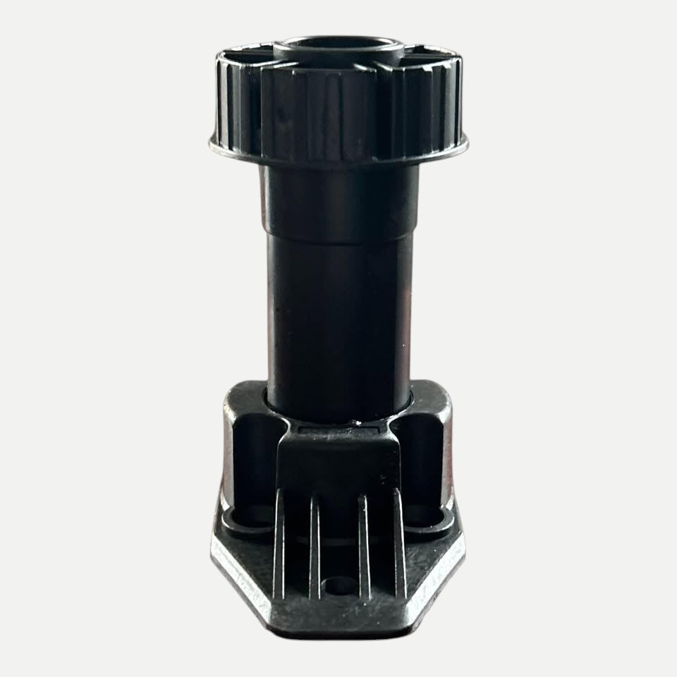 Berta Cabinet Leveler Legs-330 lb Capacity, Leg-Adjusts from 4"–5 1/10” 100-130 mm